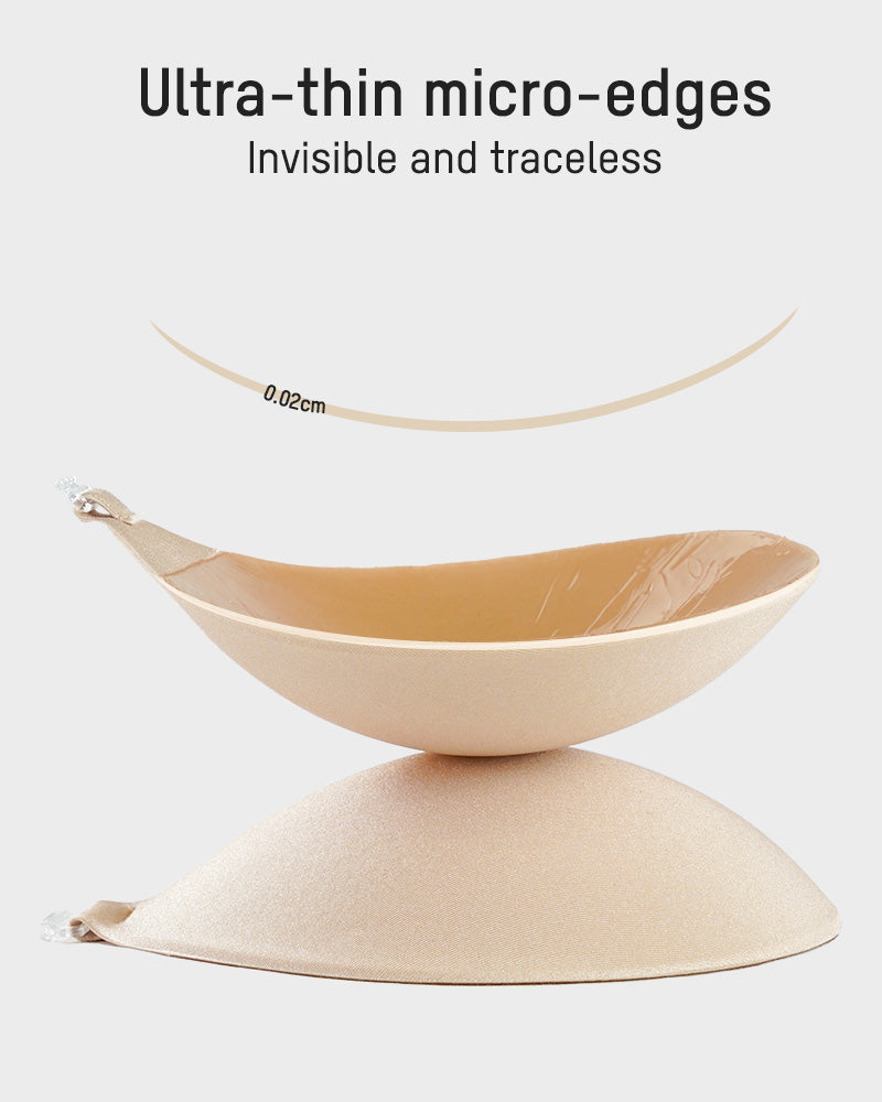 Front Closure Adhesive Invisible Push-Up Bra