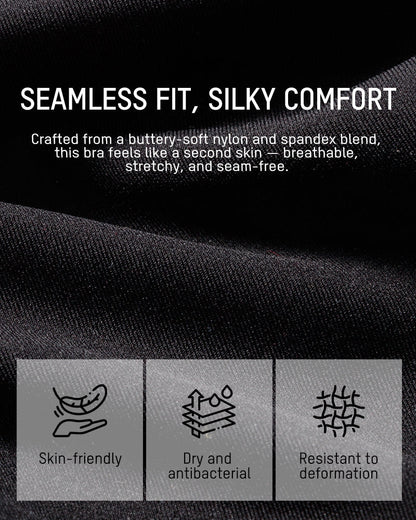 Lifting Wire-Free Antibacterial Jelly Bra