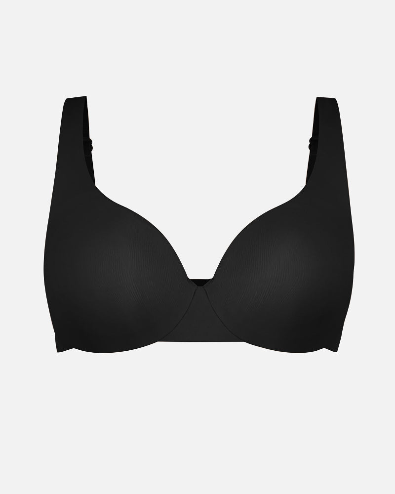 Underwire Adjustable Deep V-neck Bra