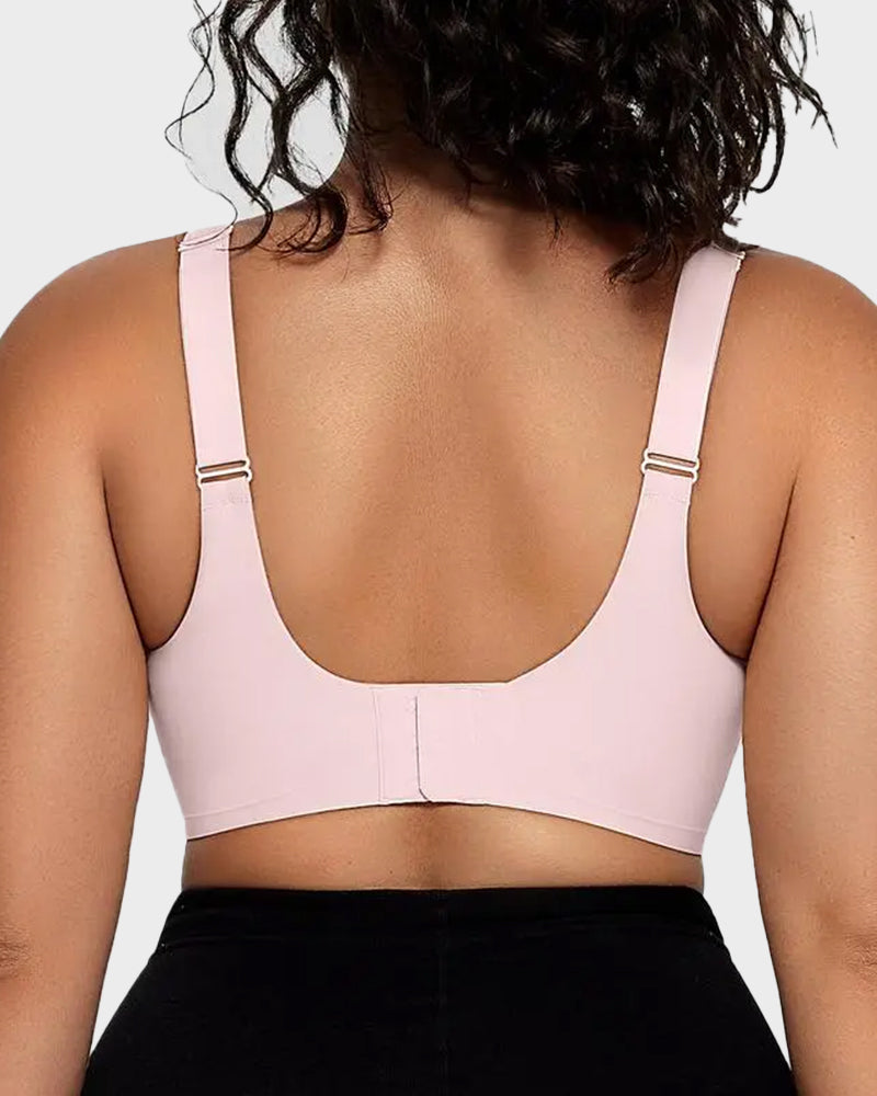 Womens Wireless Bras V Mesh Comfortable Bralette Supportive