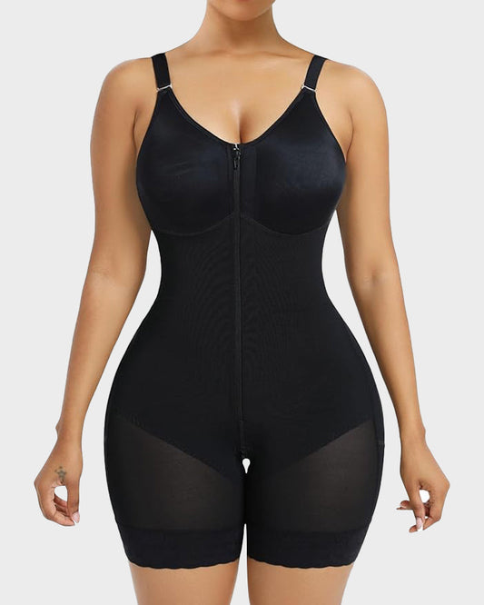Tummy Control Butt Lifter Shaper with Zipper Crotch Fajas Colombianas