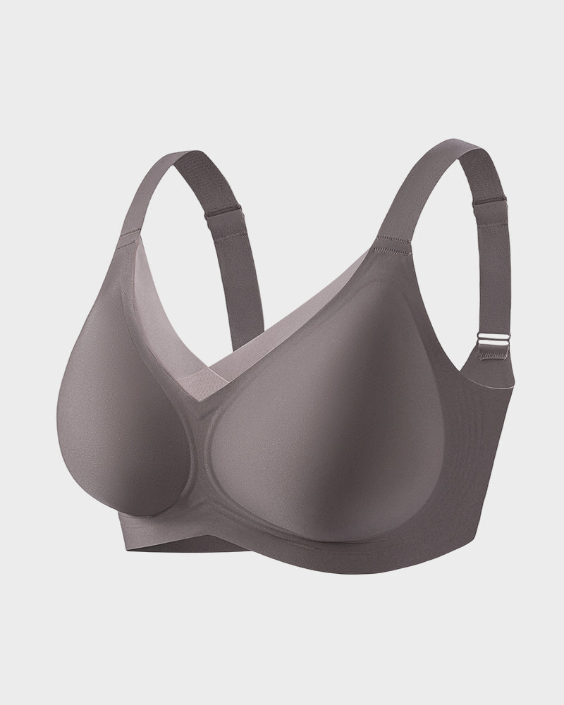 Womens Wireless Bras V Mesh Comfortable Bralette Supportive