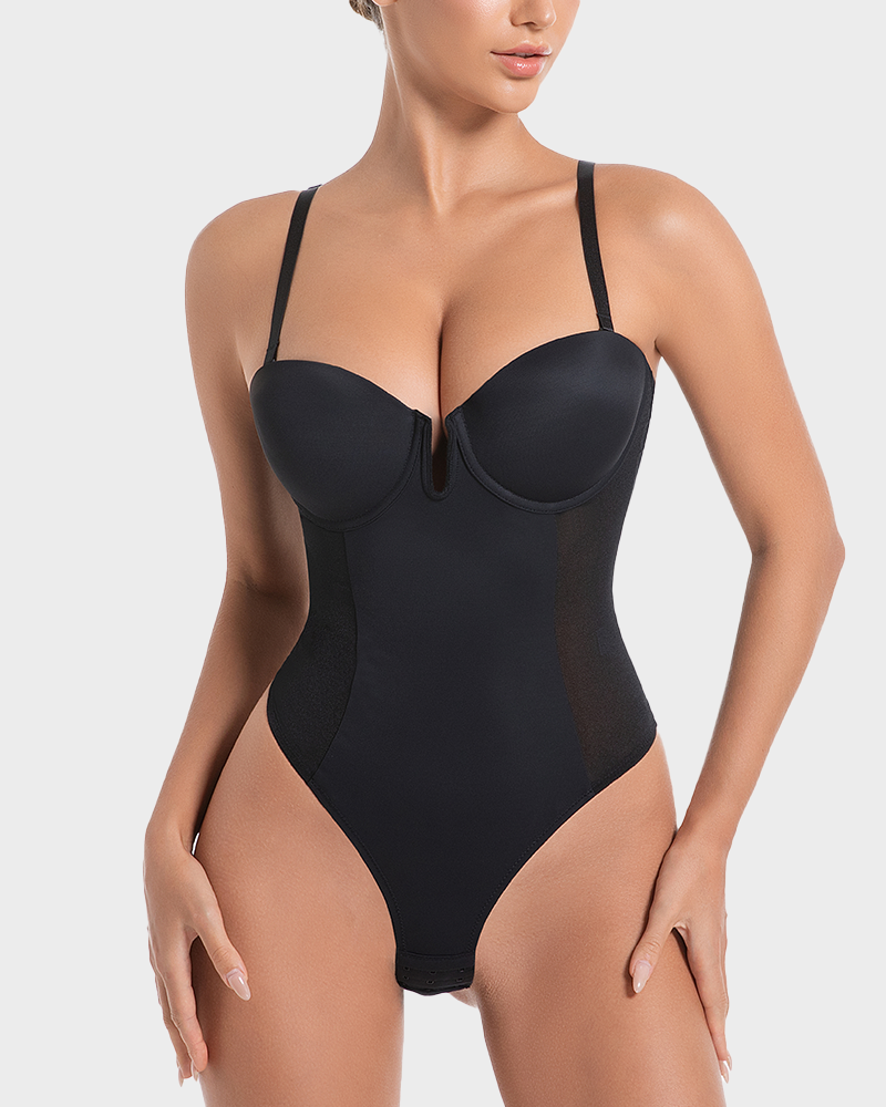 All-in-One Shaping Bodysuit Thong
